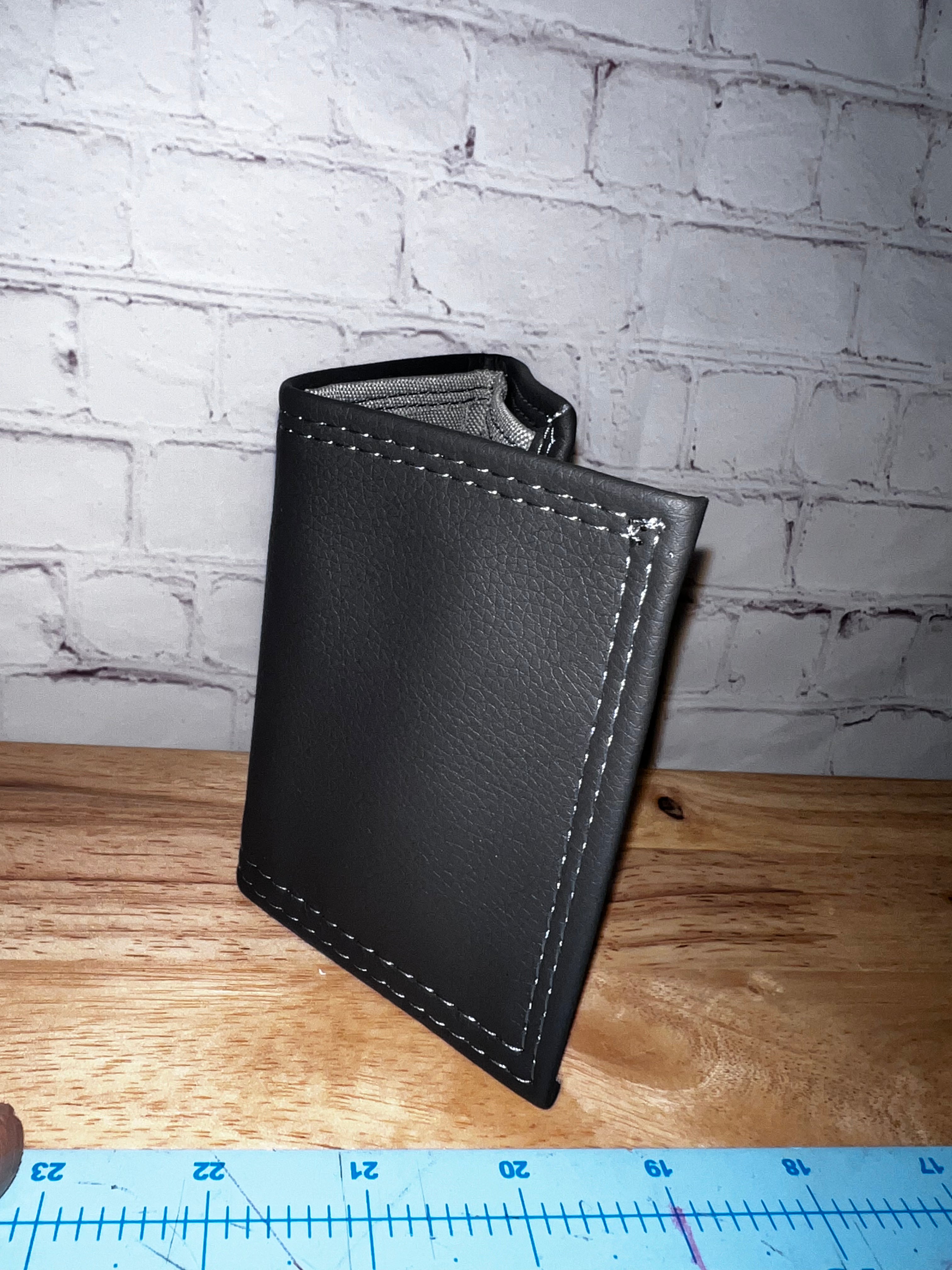 Men’s trifold wallet use drop down for styles