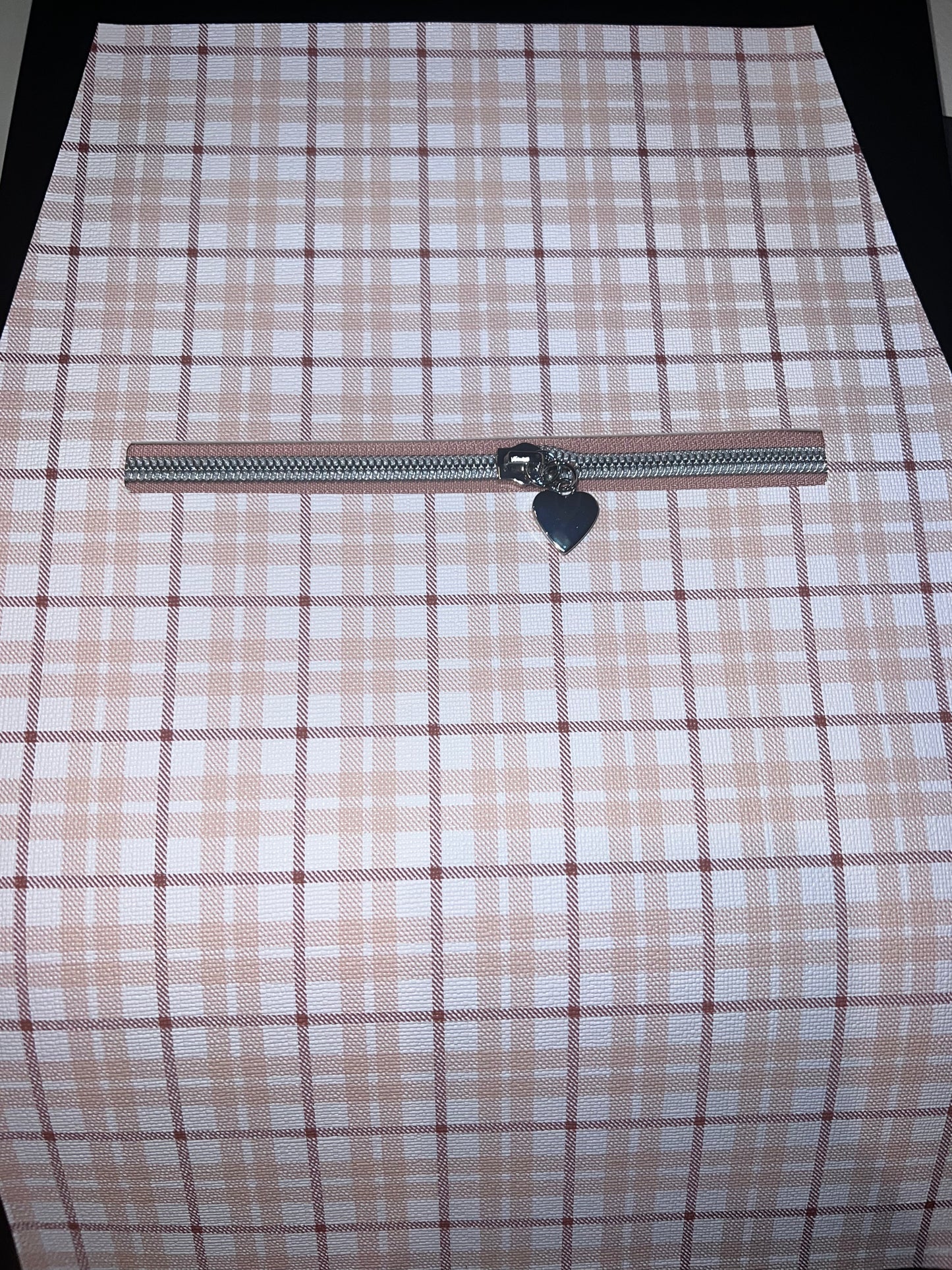 Architect Pink plaid Wallet