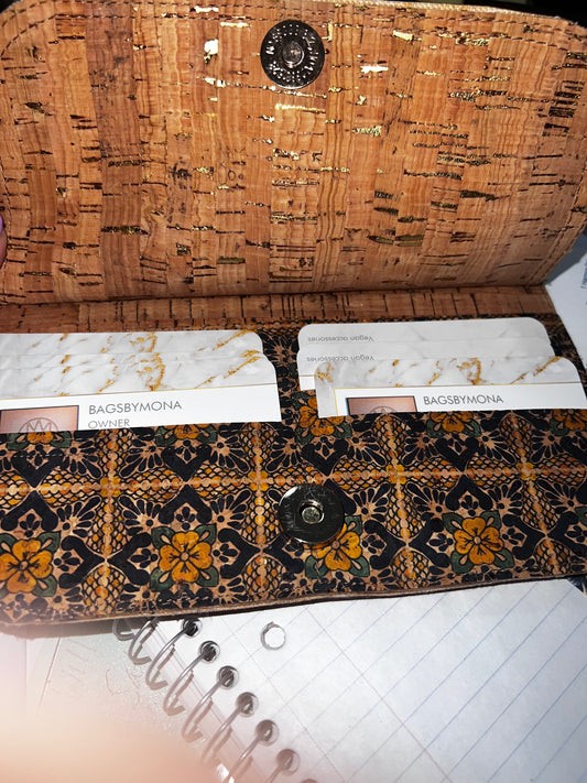 Cork Tiles Wallet