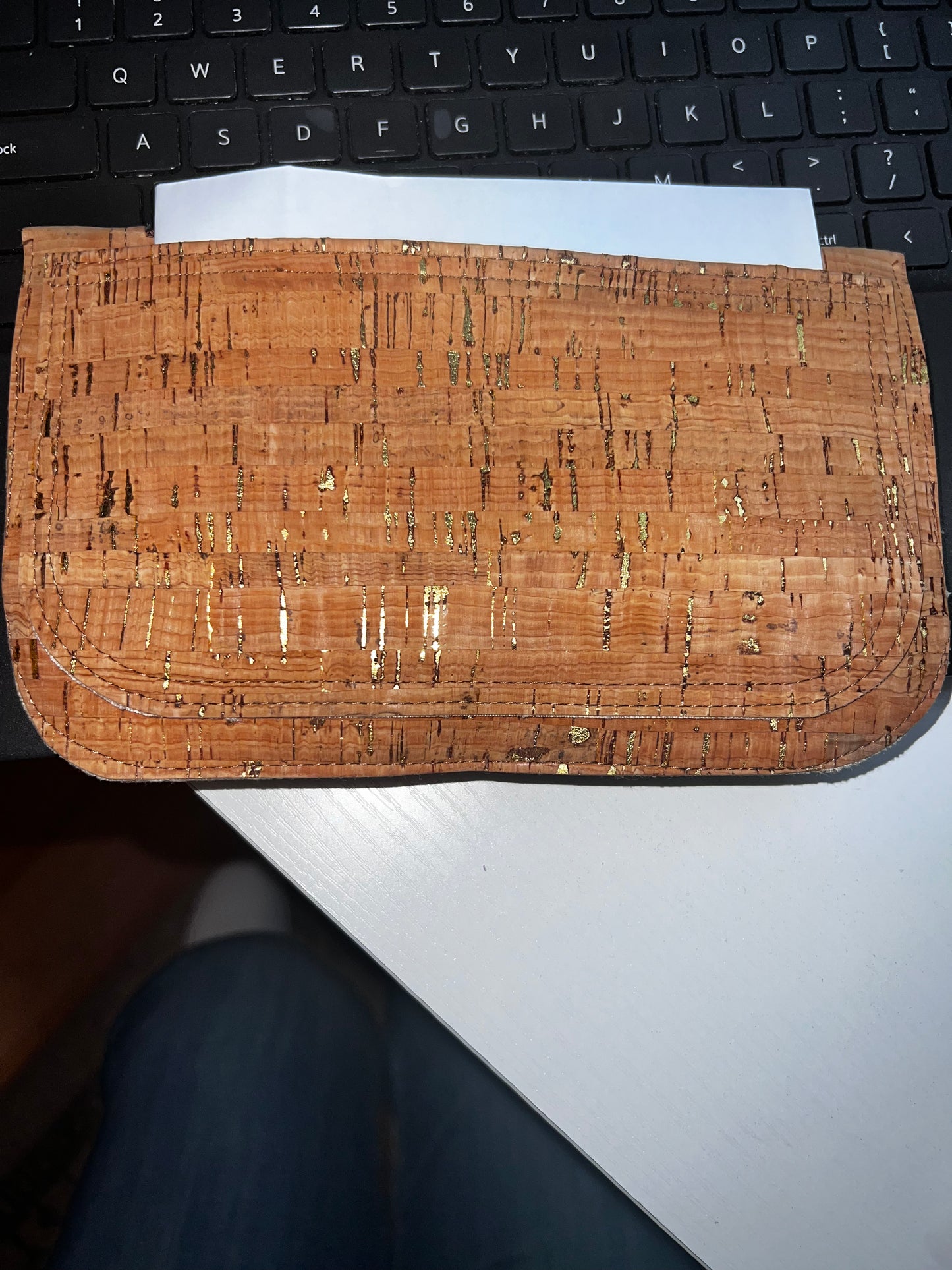 Cork Tiles Wallet
