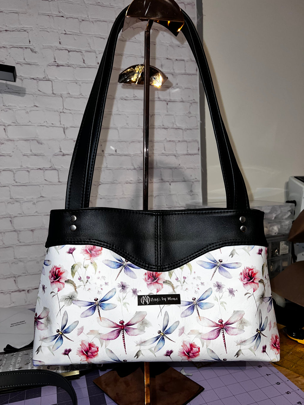 Sweetheart dragonfly purse LILAC  (custom)